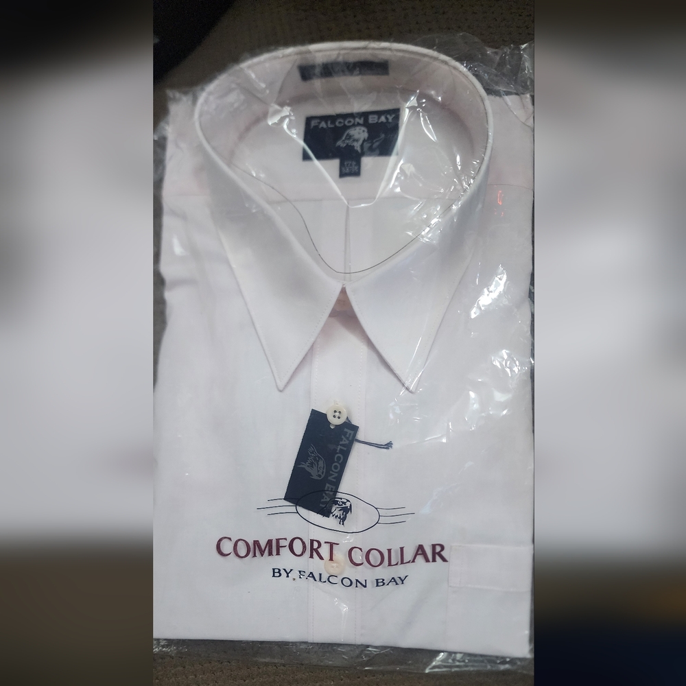 Vintage 1970s Falcon Bay  Pink Button Down Shirt